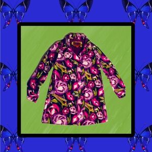 COPY - Missoni for Target Velvet Lined Floral Pea…